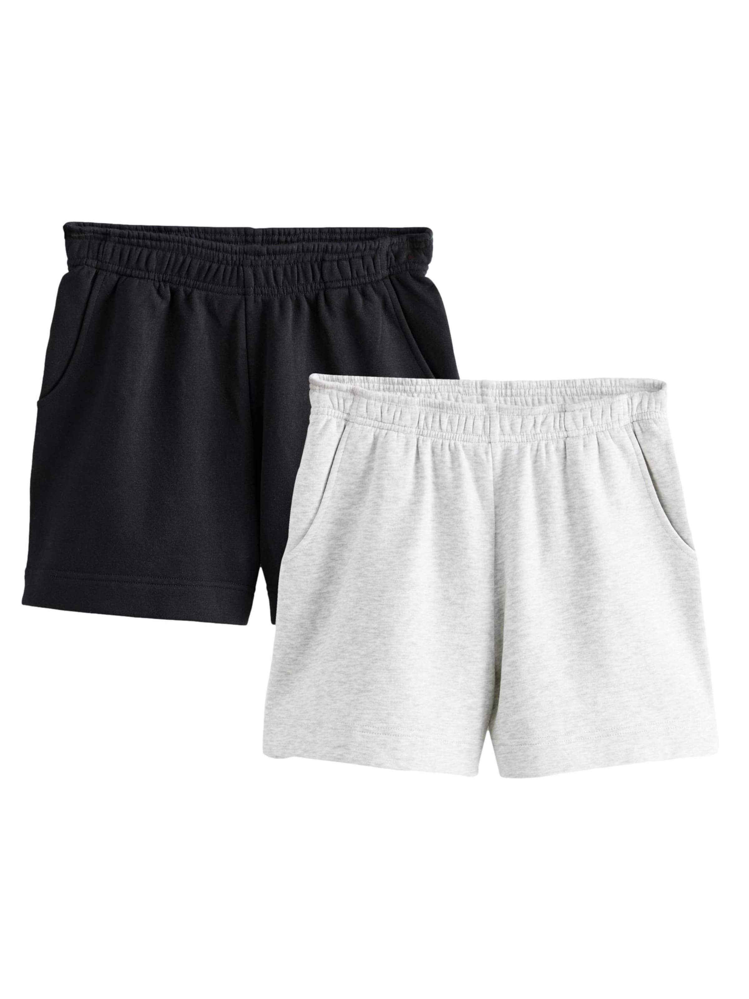 Next Normální Kalhoty 'Essentials' – šedá: přední strana