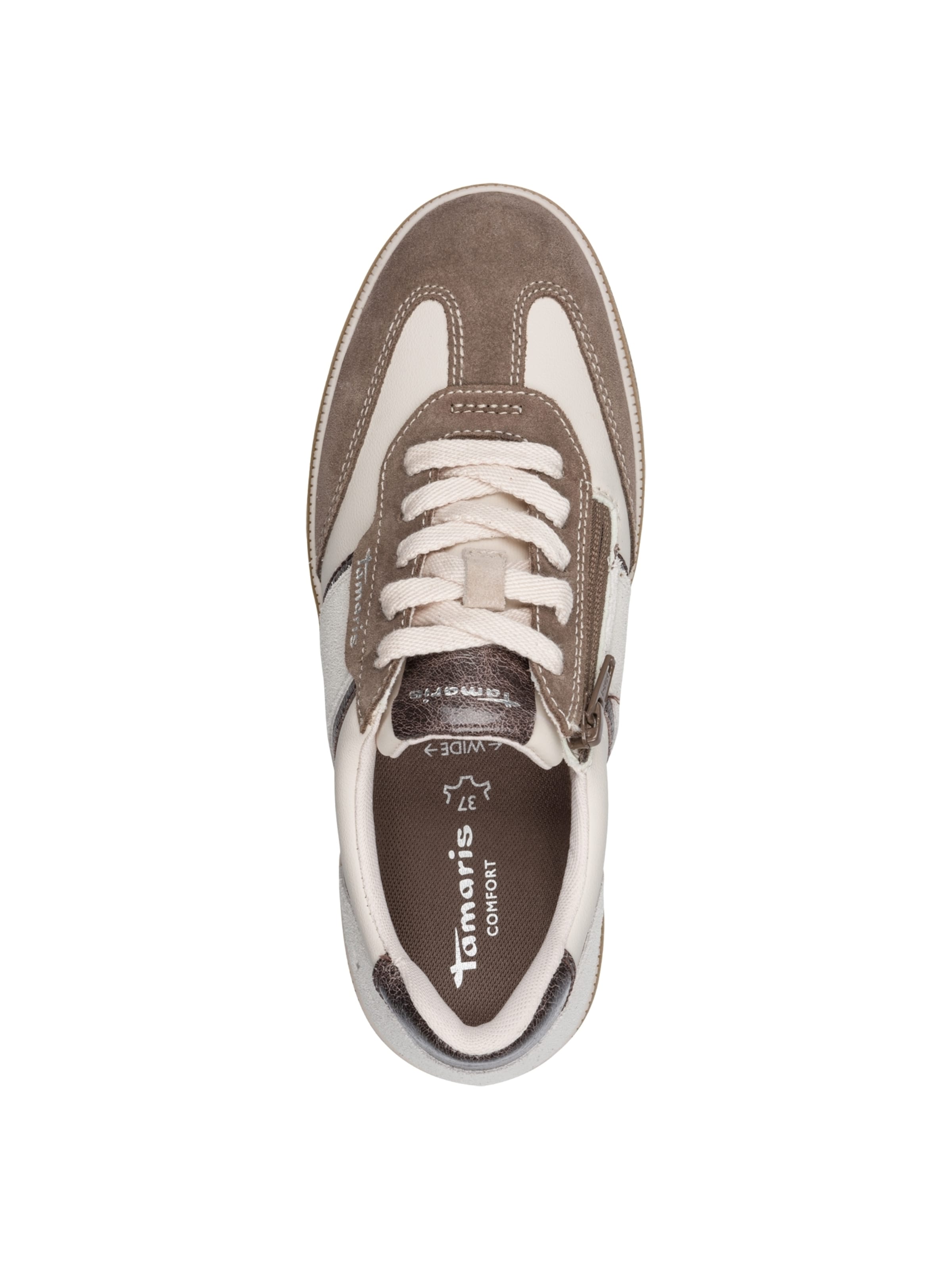 Baskets basses Tamaris en blanc