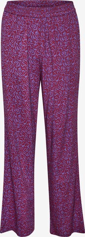 SAINT TROPEZ Loosefit Broek in Blauw: voorkant