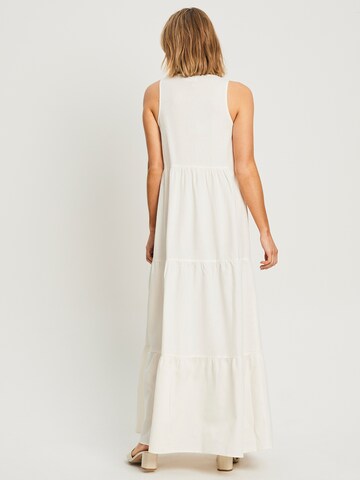 Calli Φόρεμα 'BRUNCH' σε λευκό: πίσω