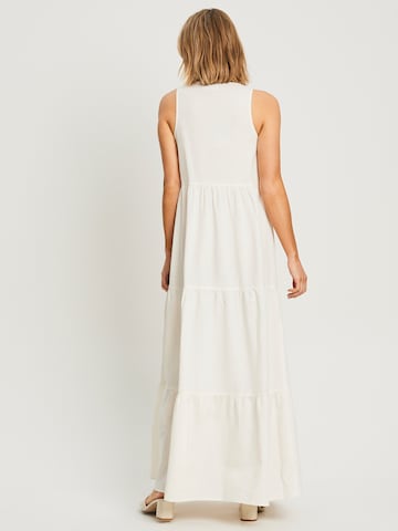 Calli Sukienka 'BRUNCH' w kolorze biały: tył