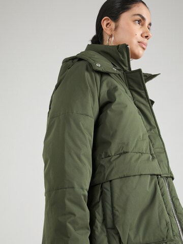 MSCH COPENHAGEN Winter Coat 'Petra' in Green