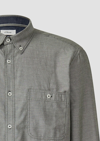 Coupe regular Chemise s.Oliver en vert