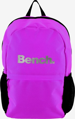 BENCH Backpack in Purple: front