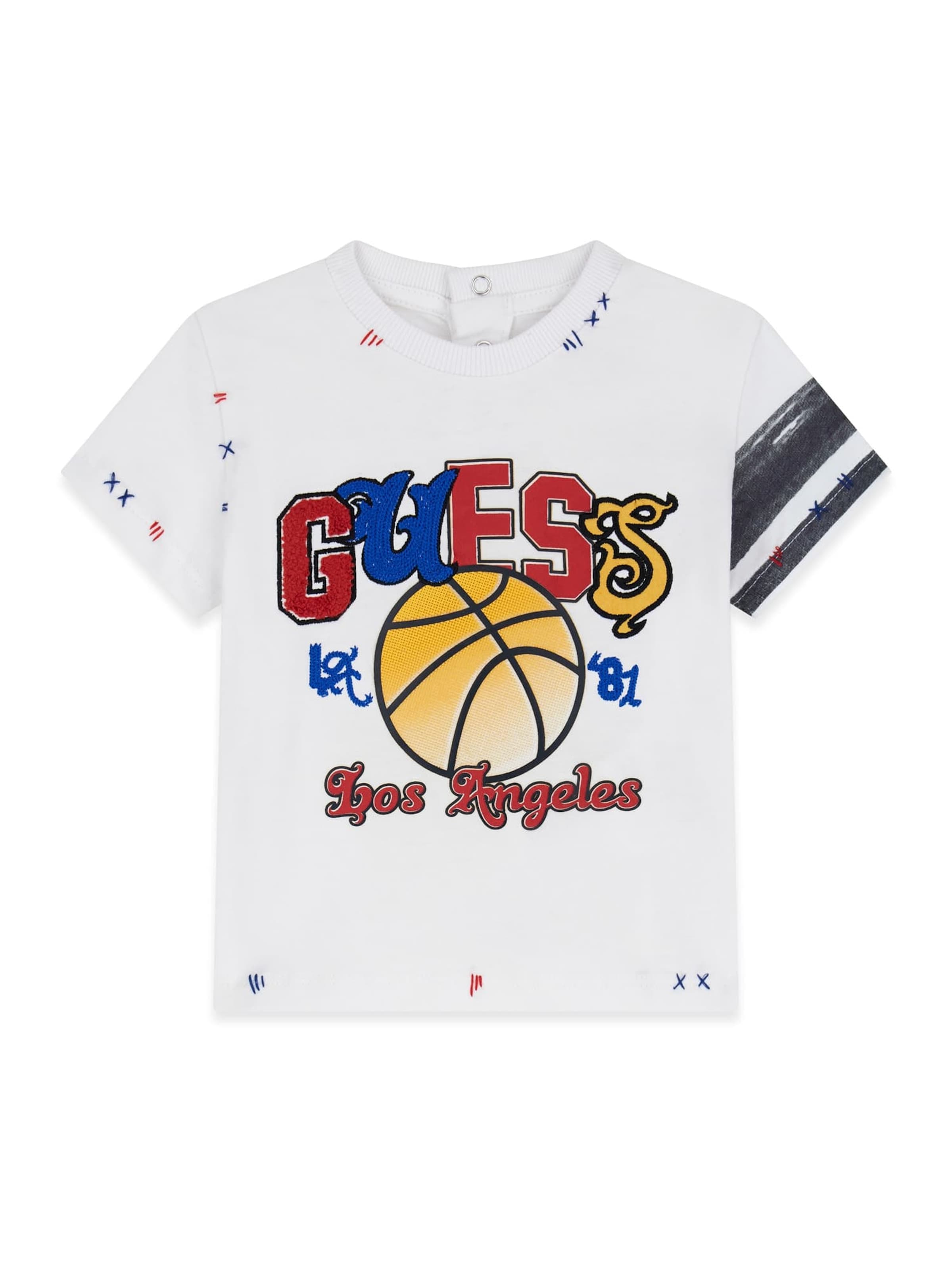 GUESS Shirt in 80 in Dark blue / Red / White, Item view