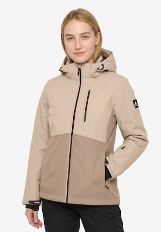 Whistler Sports jacket 'Drizzle' in Beige: front