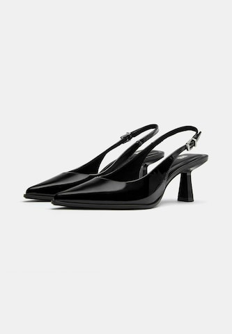 Décolleté sling di Pull&Bear in nero