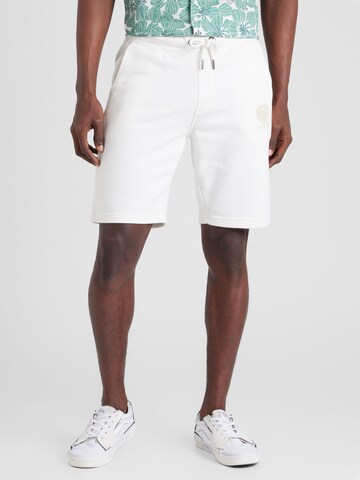 BLEND Regular Pants in White: front