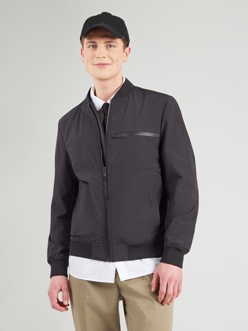 STRELLSON Демисезонная куртка 'Clearwater Flex' в Черный: спереди