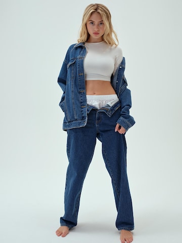 LENI KLUM x ABOUT YOU Regular Jeans 'Anna' in Blau