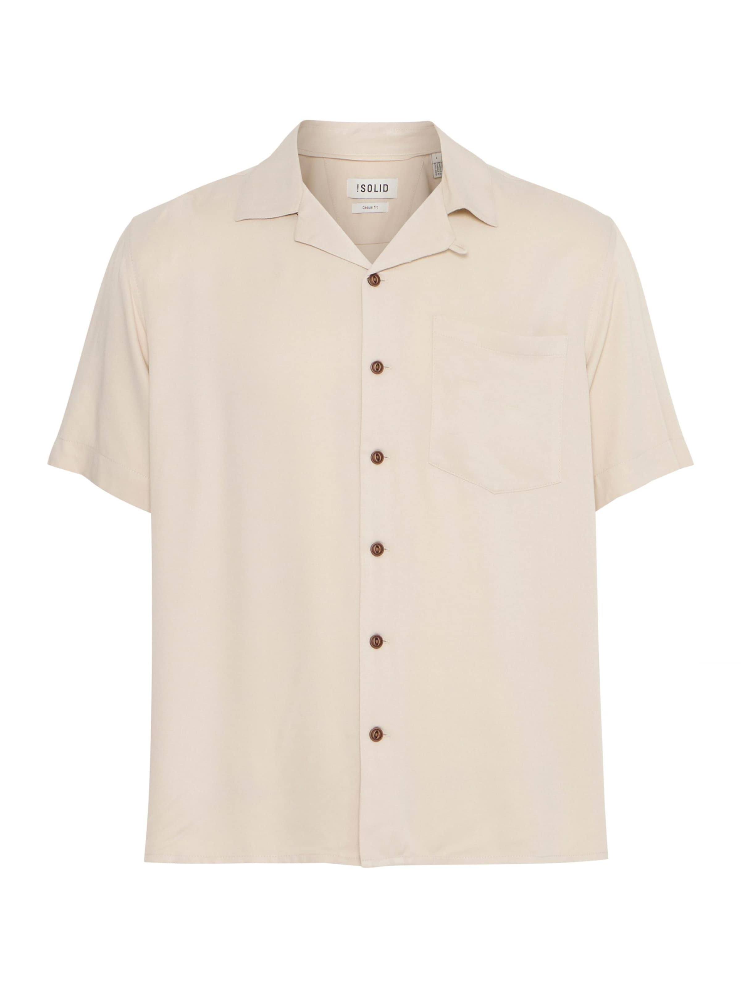 !Solid - Comfort Fit Camisa ' SDPABLO ' em bege: frente