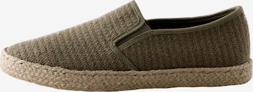 Next Еспадрили в зелено: отпред