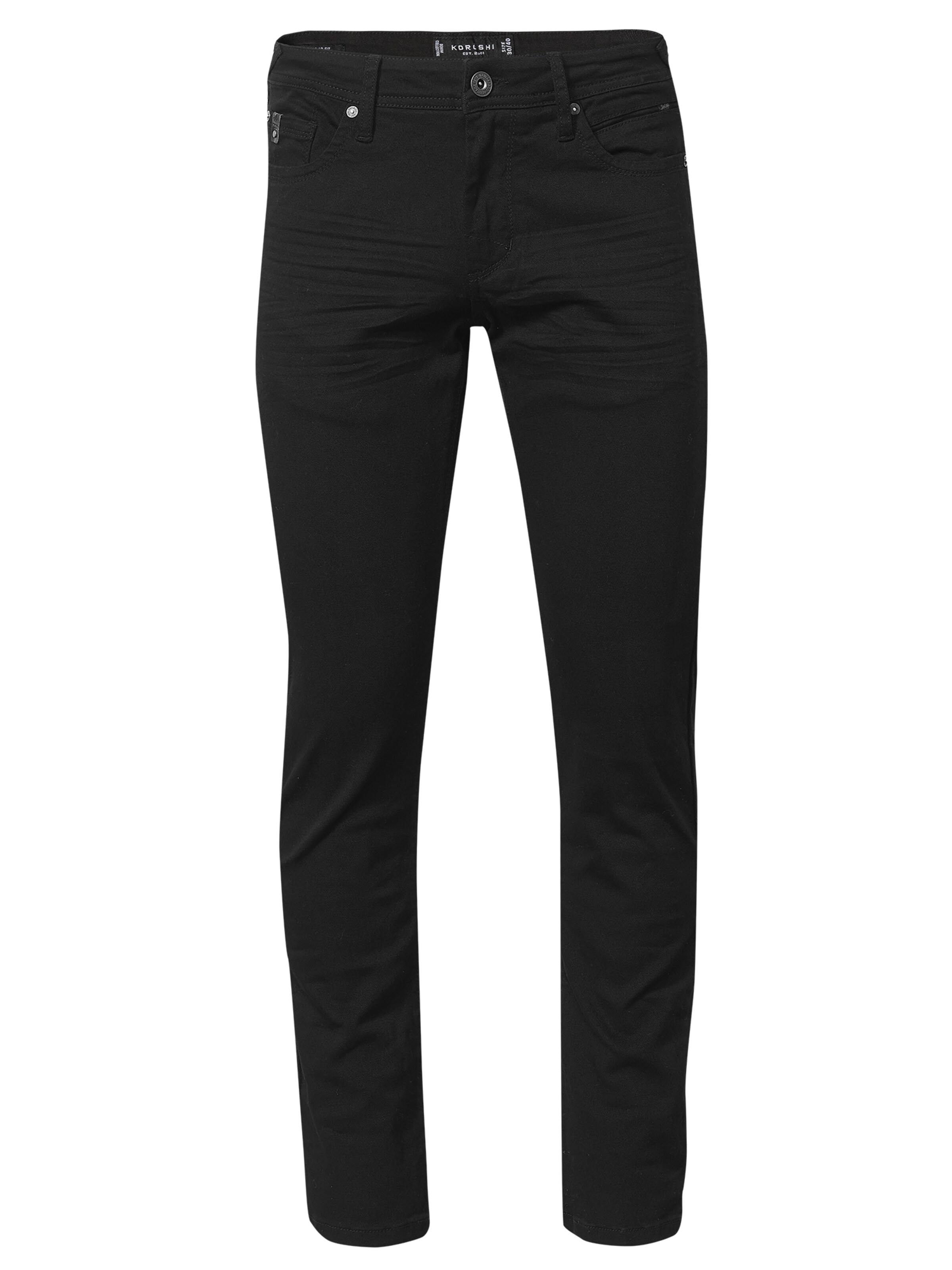 KOROSHI - regular Vaquero en negro: frente