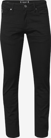 KOROSHI Regular Jeans in Black: front