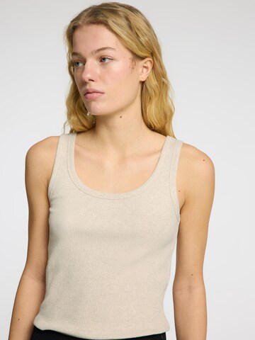 Top 'SLFANNA' di SELECTED FEMME in beige