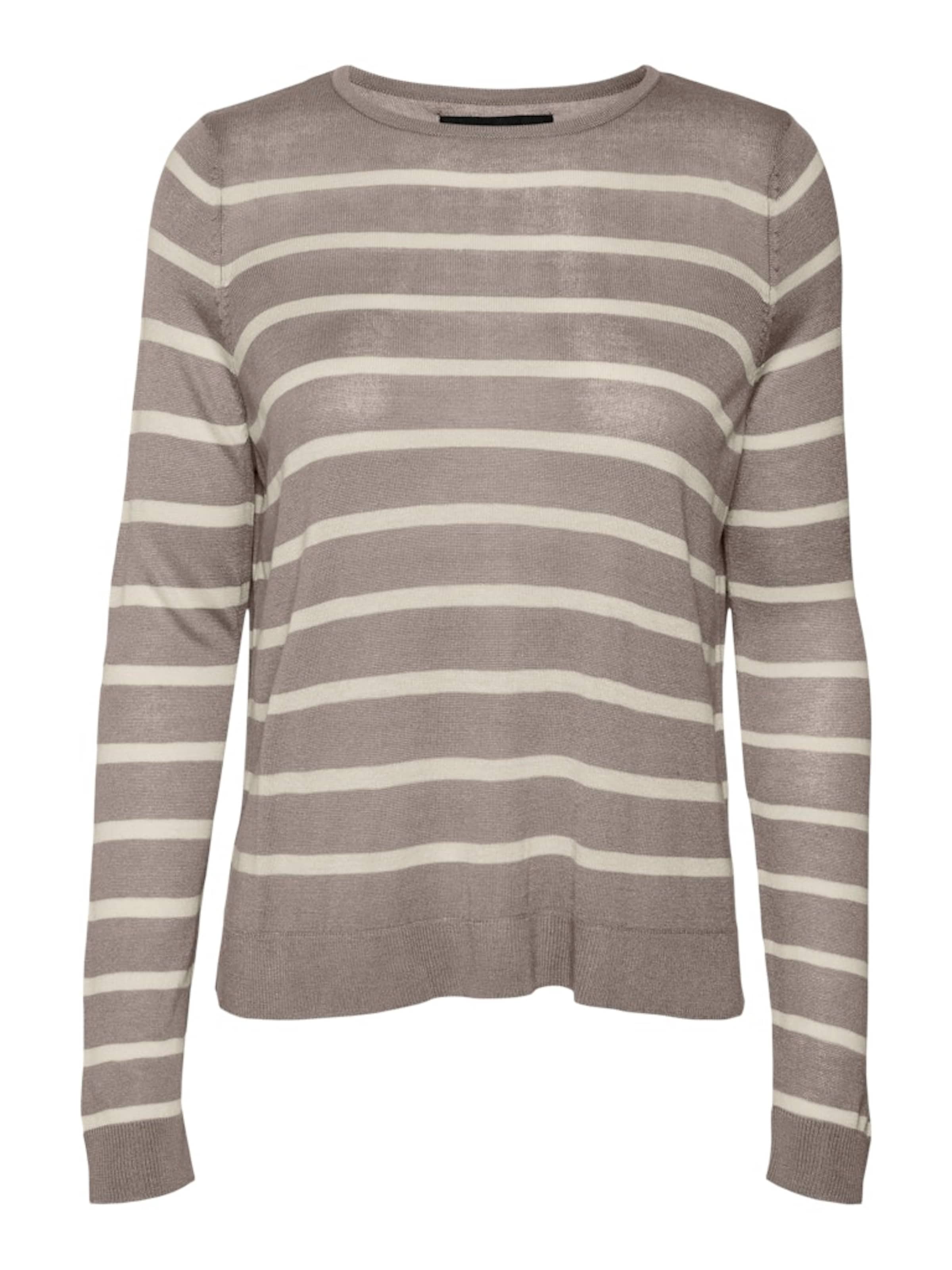 VERO MODA Sweater 'VMNOVA' in Grey: front