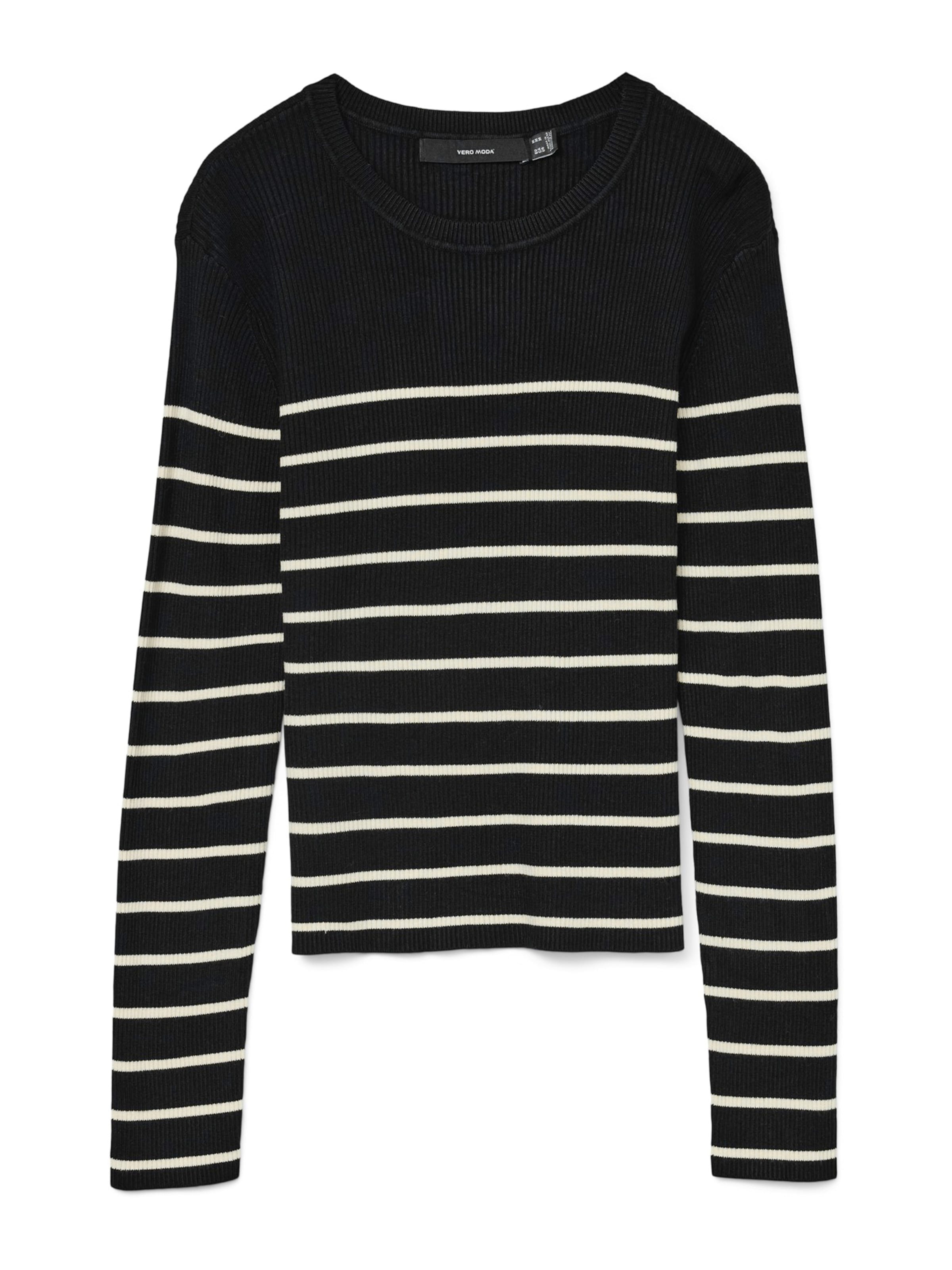 VERO MODA Свитер 'VMGIZELLE' в Черный: спереди