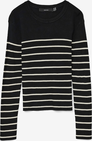 Pull-over 'VMGIZELLE' VERO MODA en noir : devant