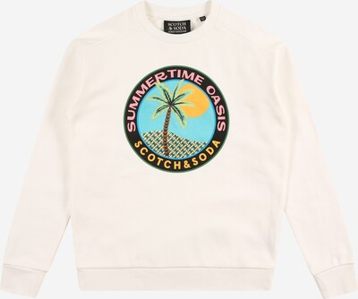 SCOTCH & SODA Mikina - nebesky modrá / zmiešané farby / ružová / čierna / šedobiela, Produkt