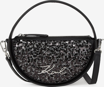 juoda Karl Lagerfeld Rankinė su ilgu dirželiu: priekis