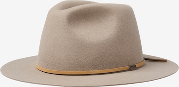 Brixton - Sombrero 'WESLEY FEDORA' en beige: frente