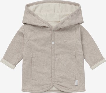 Noppies Zip-Up Hoodie 'Bonny' in Grey: front