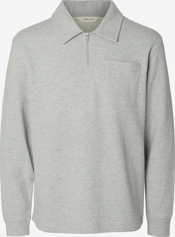 SELECTED - Sudadera 'SLMScott' en gris: frente