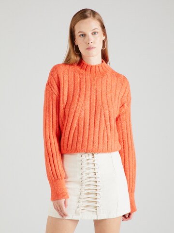 ONLY Sweater 'AGNES' in Orange: front