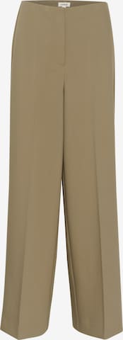 SOAKED IN LUXURY Broek 'Corinne' in Groen: voorkant