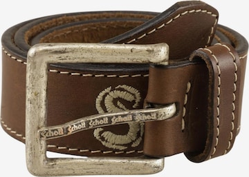 Schott NYC Gürtel One Size in Braun: Vorderseite