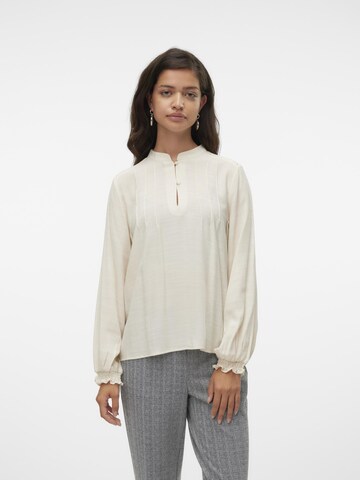 VERO MODA Blouse 'COLLIE' in Beige