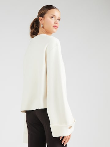 millane Knit cardigan in White: front