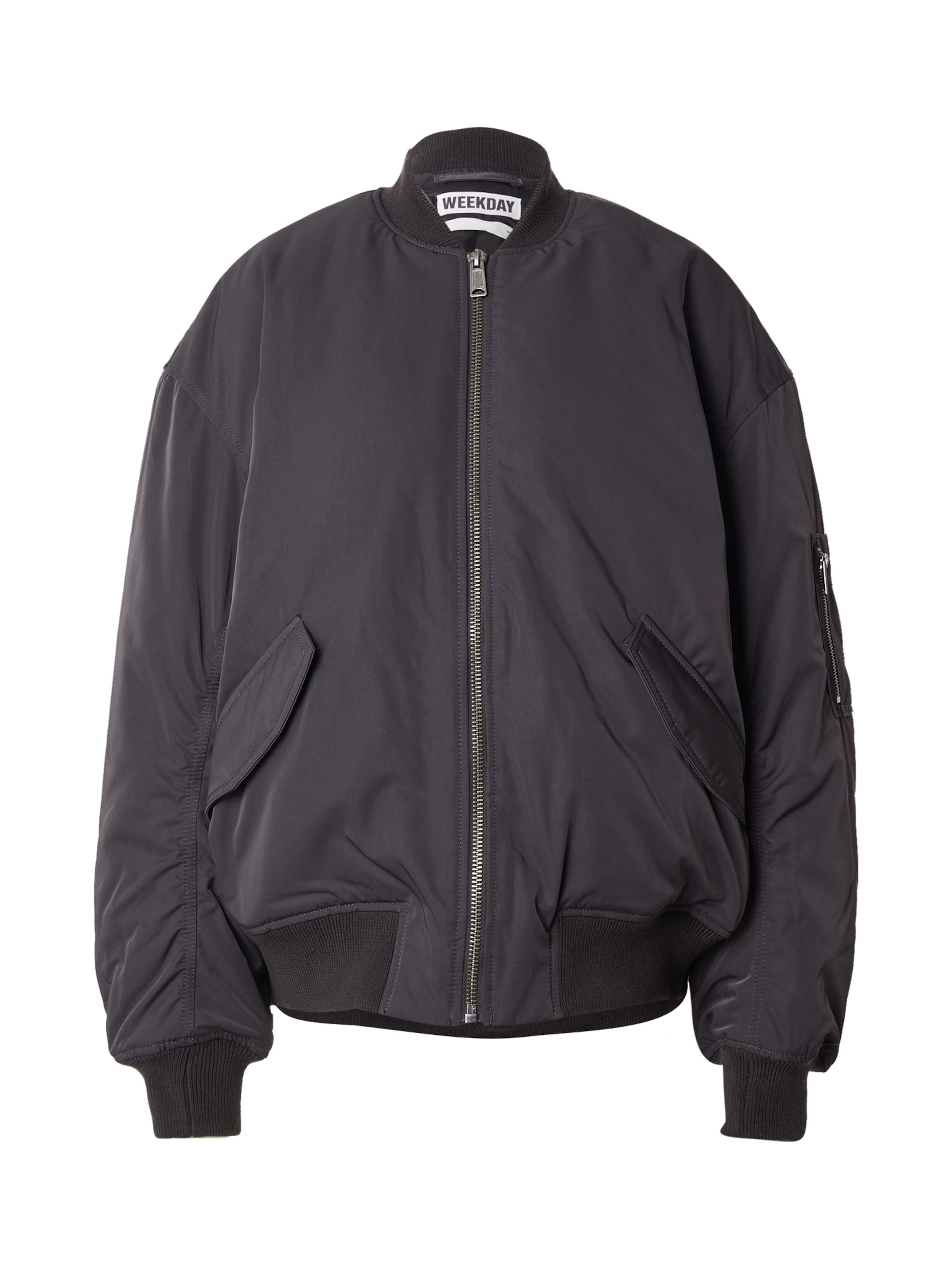 WEEKDAY Kevad-sügisjope, värv hall: eest vaates