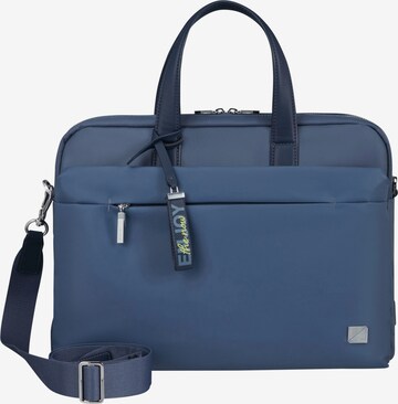 SAMSONITE Laptoptasche 'Workationist' in Blau: predná strana