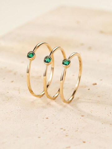 Dear Me Ring 'Emerald Touch' in Gold