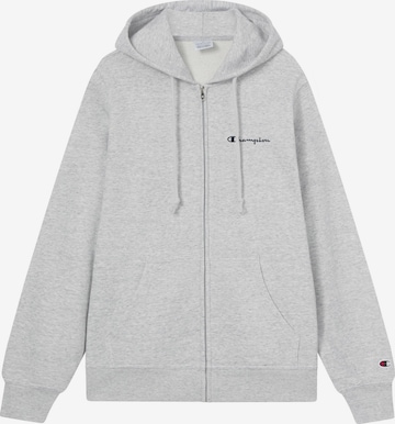 Champion Authentic Athletic Apparel Кофта на молнии в Серый: спереди