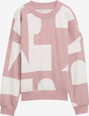 TOM TAILOR DENIM Sweatshirt in Mischfarben: Vorderseite