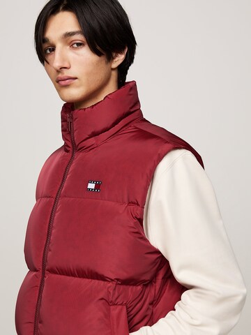 Gilet ' Alaska' Tommy Jeans en rouge