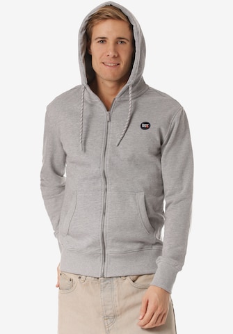 Superdry Sweatjacke 'Collective' in Grau