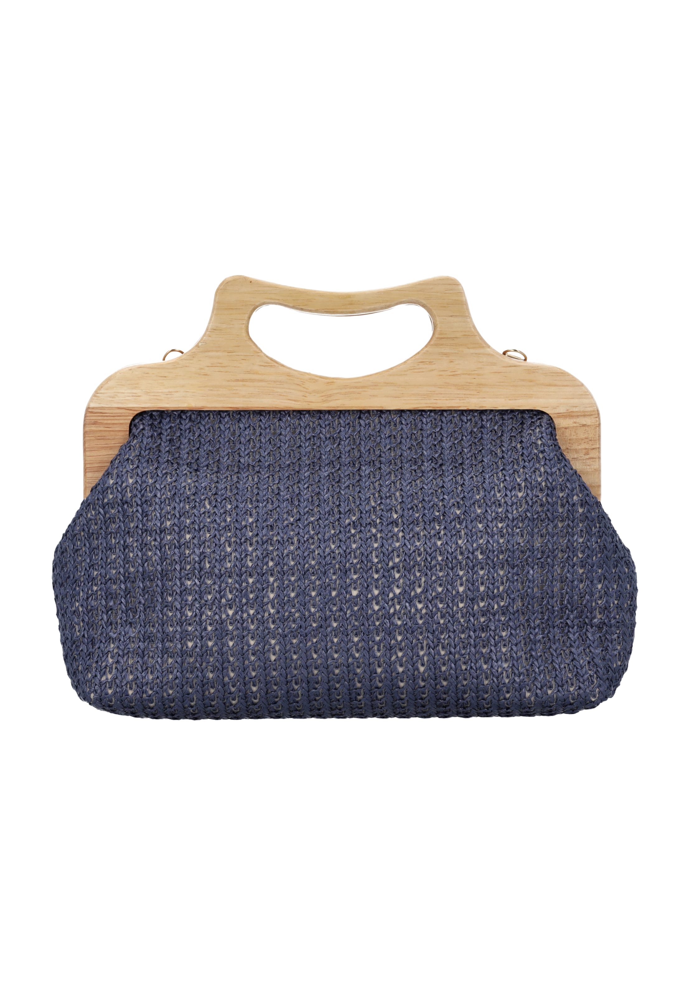 usha FESTIVAL Clutch in Blue: front