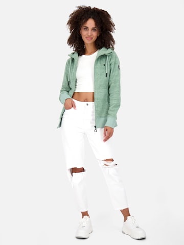 Alife and Kickin Sweat jacket 'Yasmin' in Green