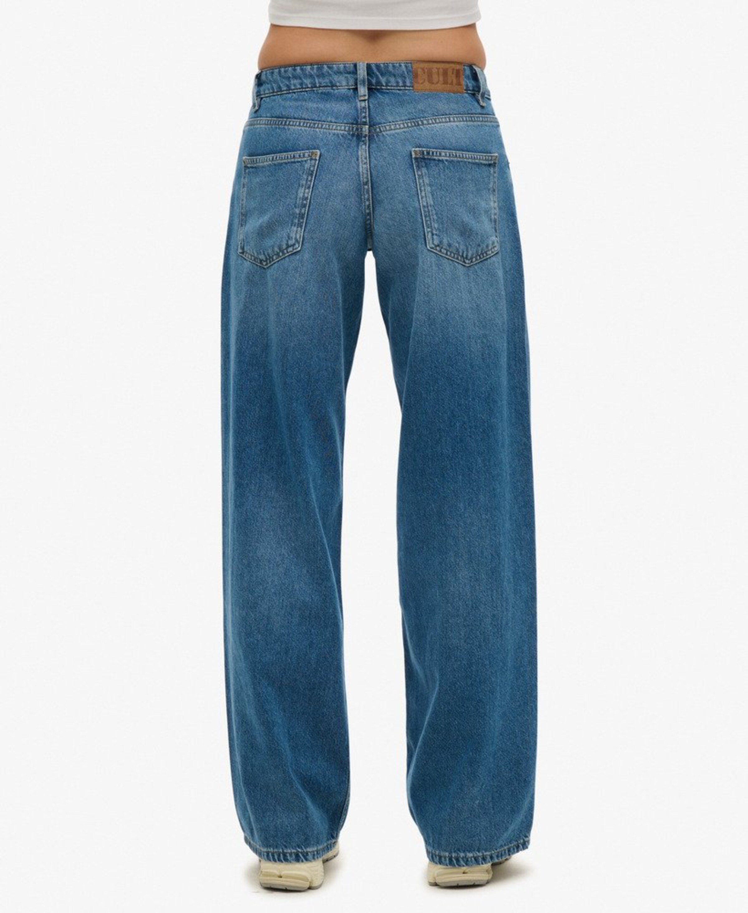 Wide Leg Jean Superdry en bleu