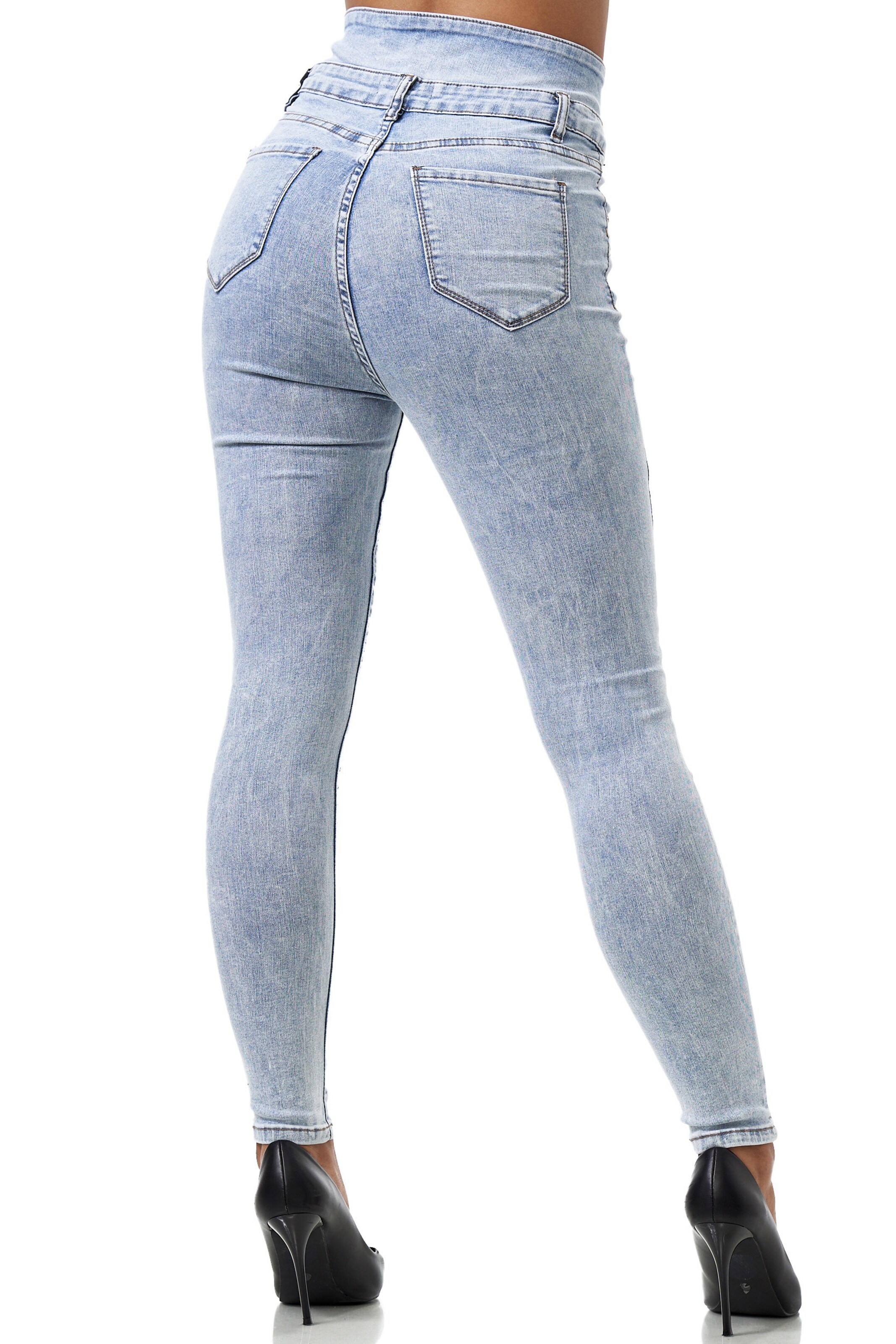Skinny Jean Elara en bleu
