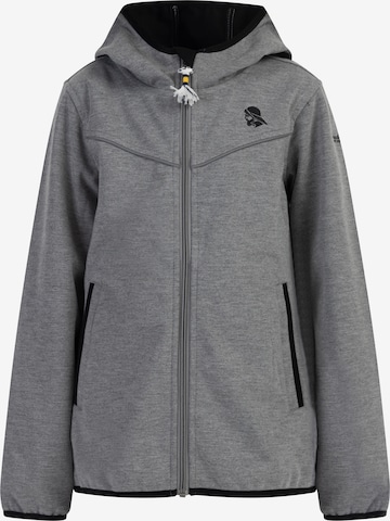 Schmuddelwedda Outdoor jacket in Grey: front