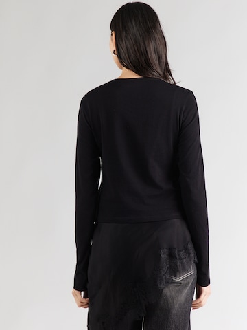 WEEKDAY Shirt in Schwarz