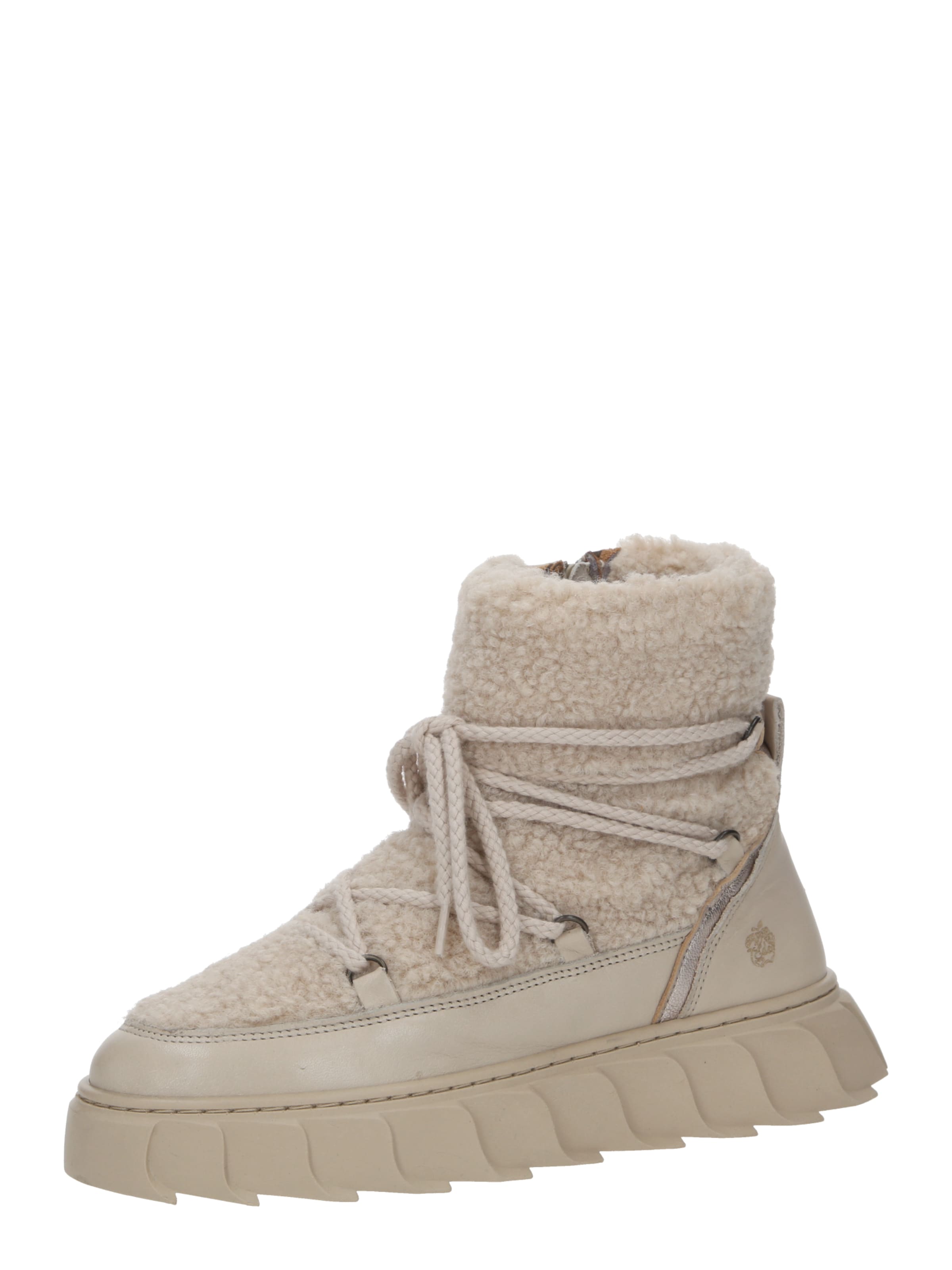 Apple of Eden Snow Boots 'LYLA' in Beige: front