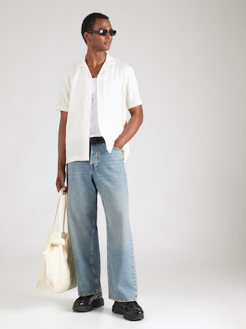 Lindbergh Regular fit Πουκάμισο σε μπεζ