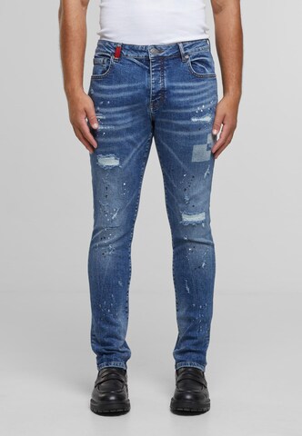 2Y Premium Slim fit Jeans 'Pablo' in Blue: front