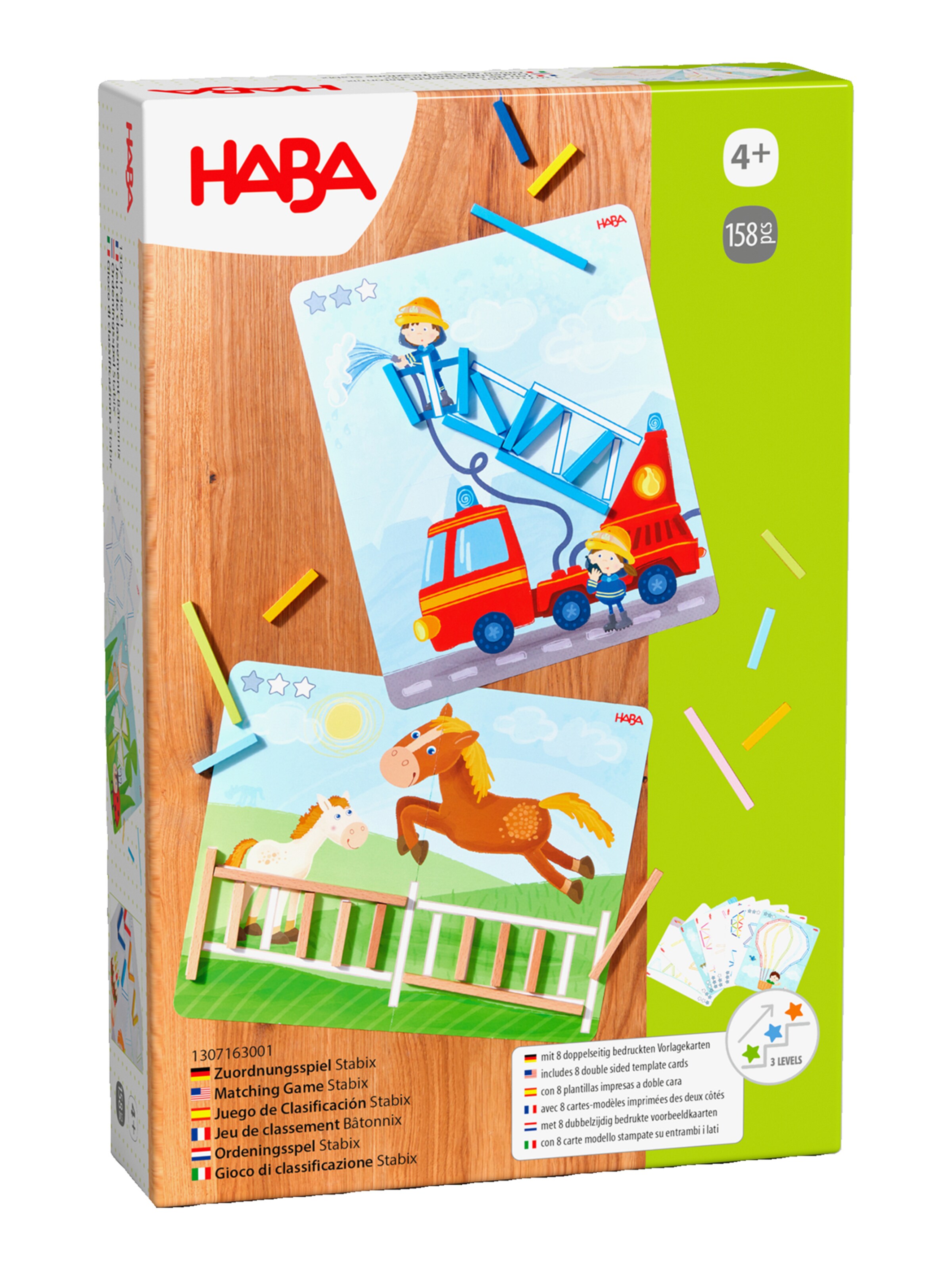 HABA Zuordnungsspiel ' Stabix ' in Mischfarben: Vorderseite