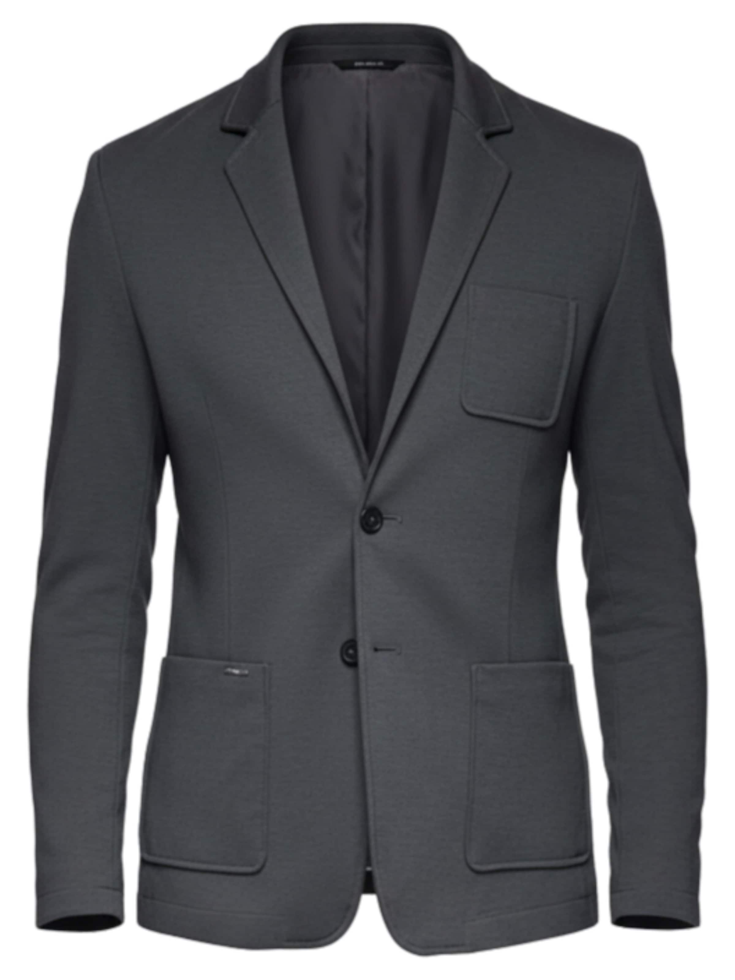 Ombre Regular fit Colbert '0101' in Grijs: voorkant